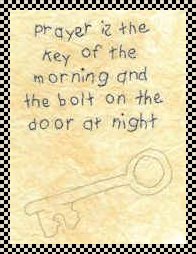 Prayer primitive inspirational stitchery